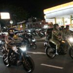 Kapolda Sulut dan Pangdam XIII/Merdeka Patroli Kendarai Motor, Pastikan  Malam Takbiran Kondusif