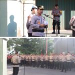 Polresta Manado Gelar Apel Kesiapsiagaan Pengamanan Malam Takbiran dan Sholat Idul Fitri 1447 H