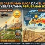 Emisi Gas Rumah Kaca dan El Niño Jadi Penyebab Utama Perubahan Iklim 2026