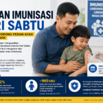 Usulan Imunisasi Hari Sabtu, Kemenkes Dorong Peran Ayah Dampingi Anak