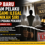 KUHP Baru Pertegas Sanksi Poligami dan Nikah Siri Ilegal, Pelaku Terancam Penjara Hingga 6 Tahun