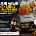 Kejahatan Pangan Dinilai Ancaman Serius, Penegakan Hukum KUHP Baru 2023 Dipertegas