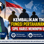Dr. Susilawati, M.Han: Kembalikan TNI pada Fungsi Pertahanan Negara, Sipil Harus Memimpin Urusan Sipil
