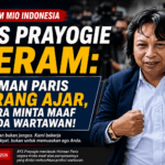 KETUM MIO INDONESIA DESAK HOTMAN PARIS MINTA MAAF, NILAI PERNYATAANNYA RENDAHKAN PROFESI WARTAWAN