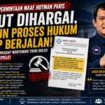 DPP IPJI: Permintaan Maaf Hotman Paris Patut Dihargai, Namun Proses Hukum Tetap Berjalan
