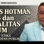 Kasus Hotman Paris dan Moralitas Hukum: Ketika Penghormatan terhadap Pers Diuji