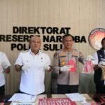 Ditres Narkoba Polda Sulut Ungkap Tiga Kasus Narkotika dan Psikotropika sepanjang Agustus 2026