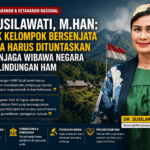 Dr. Susilawati, M.Han: Konflik Kelompok Bersenjata di Papua Harus Dituntaskan demi Menjaga Wibawa Negara dan Perlindungan HAM