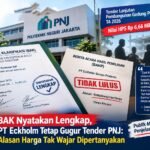 BAK Nyatakan Dokumen Lengkap, PT Eckholm Gugur di BAHP Tender PNJ Rp6,6 Miliar