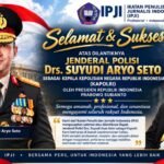 Ketum IPJI Ucapkan Selamat atas Pelantikan Suyudi Ario Seto sebagai Kapolri